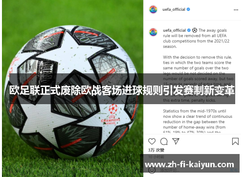 欧足联正式废除欧战客场进球规则引发赛制新变革